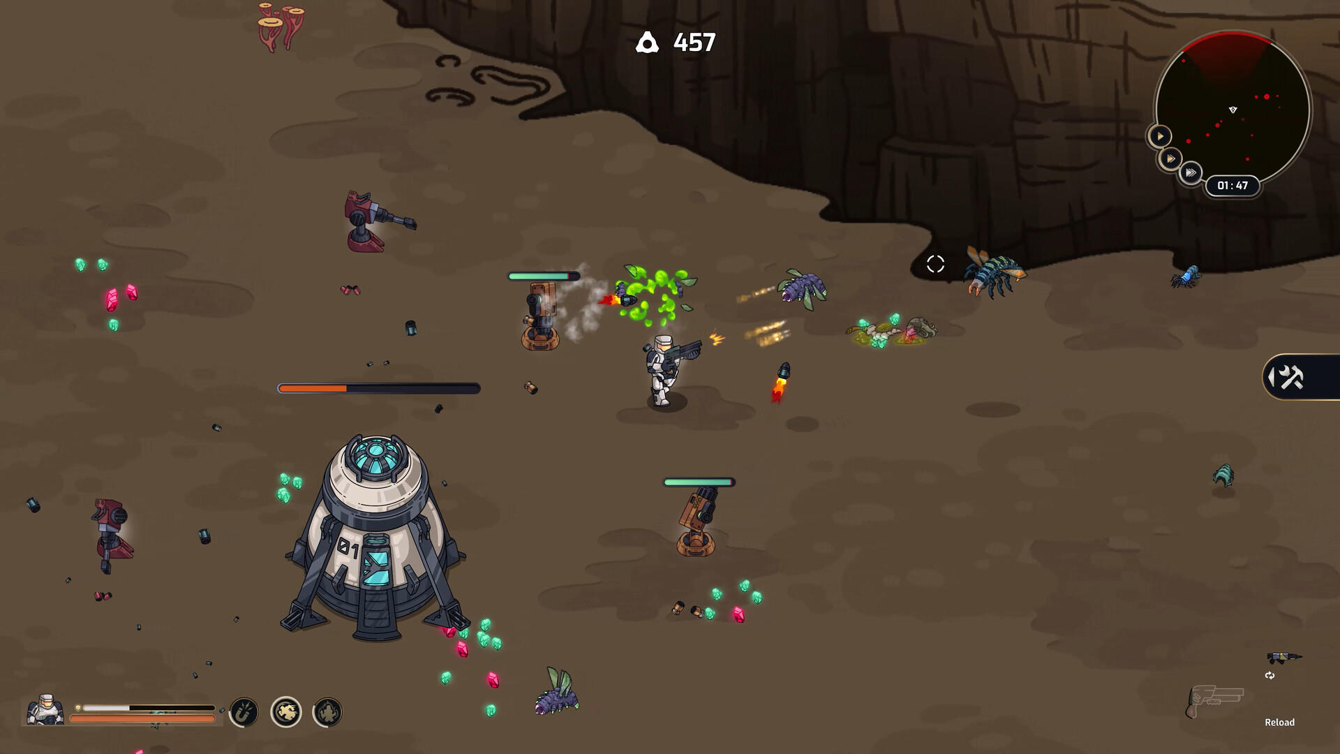 Space Bross Game Screenshot