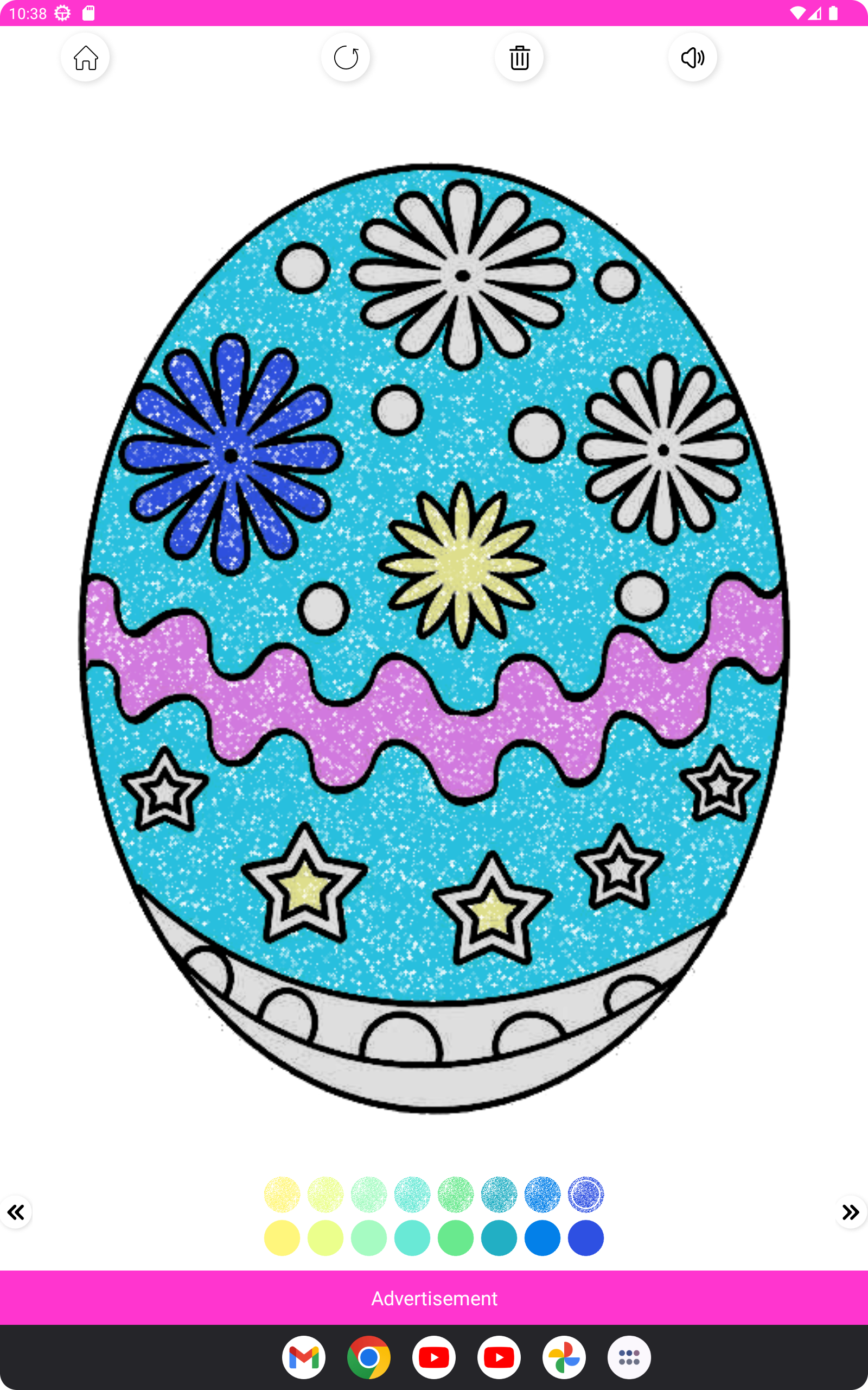 Easter Eggs - Coloring ゲームのスクリーンショット