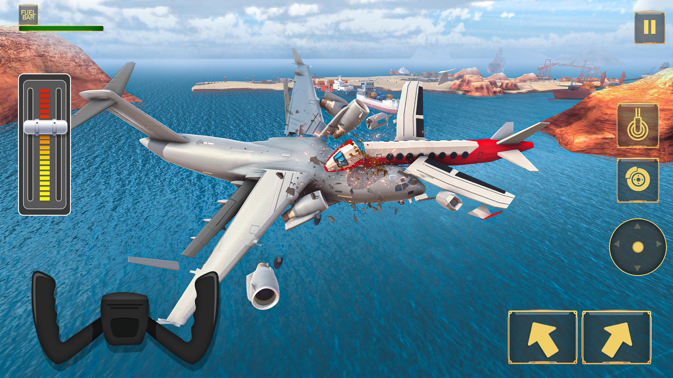 Screenshot of Plane Crash Landing Simulator