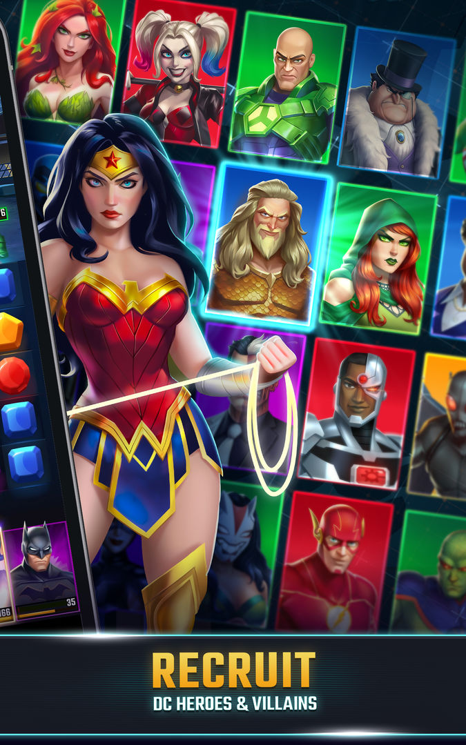 Screenshot of DC Heroes & Villains