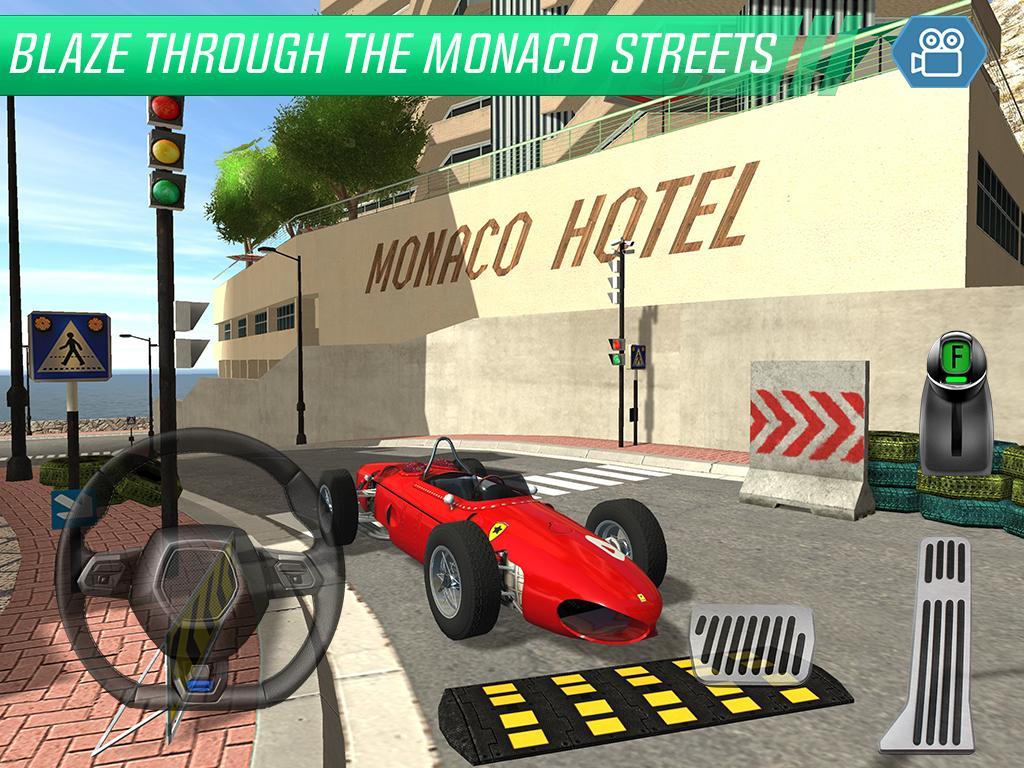 Sports Car Test Driver: Monaco ゲームのスクリーンショット
