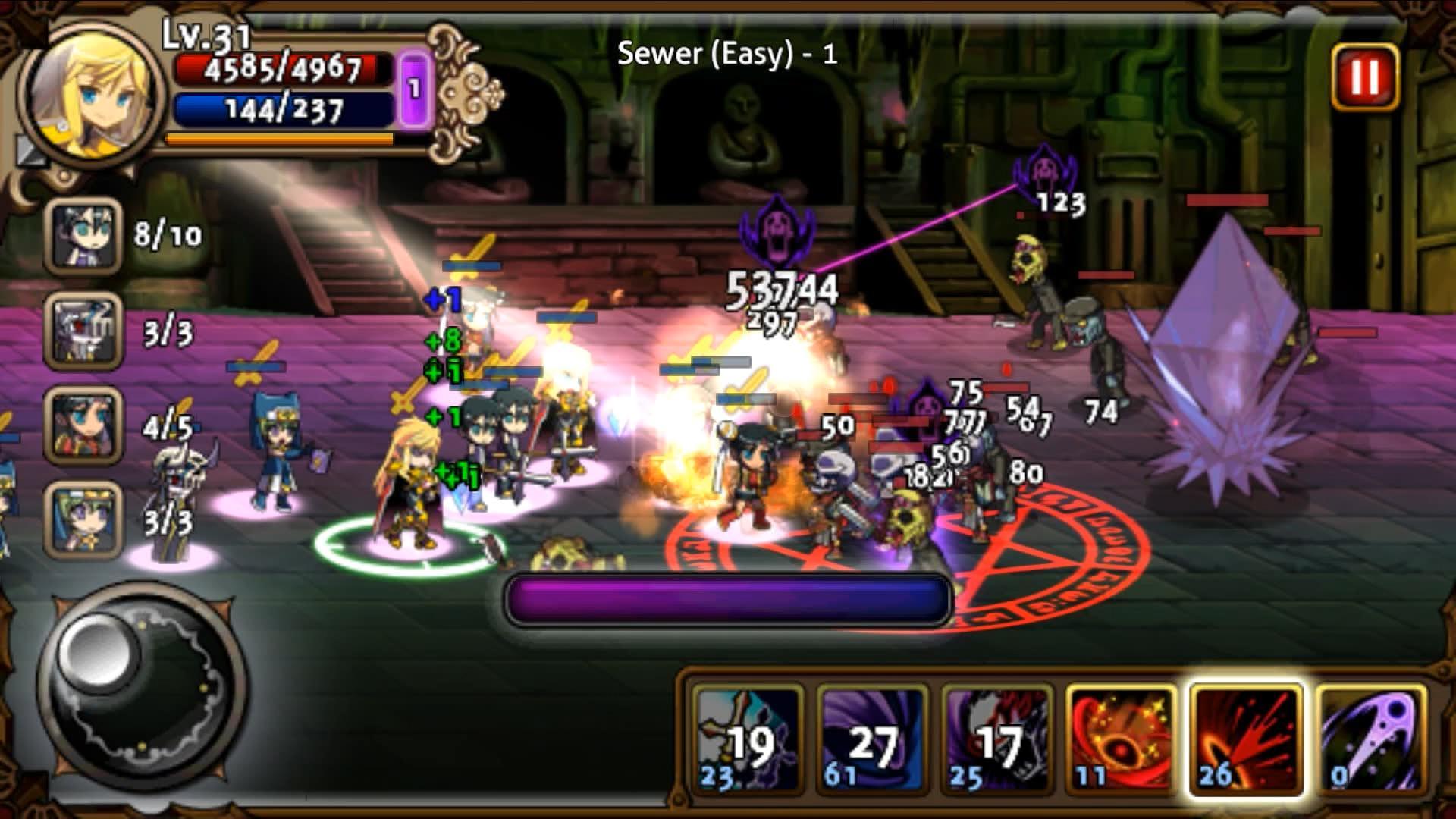 Vampire Slasher Game Screenshot