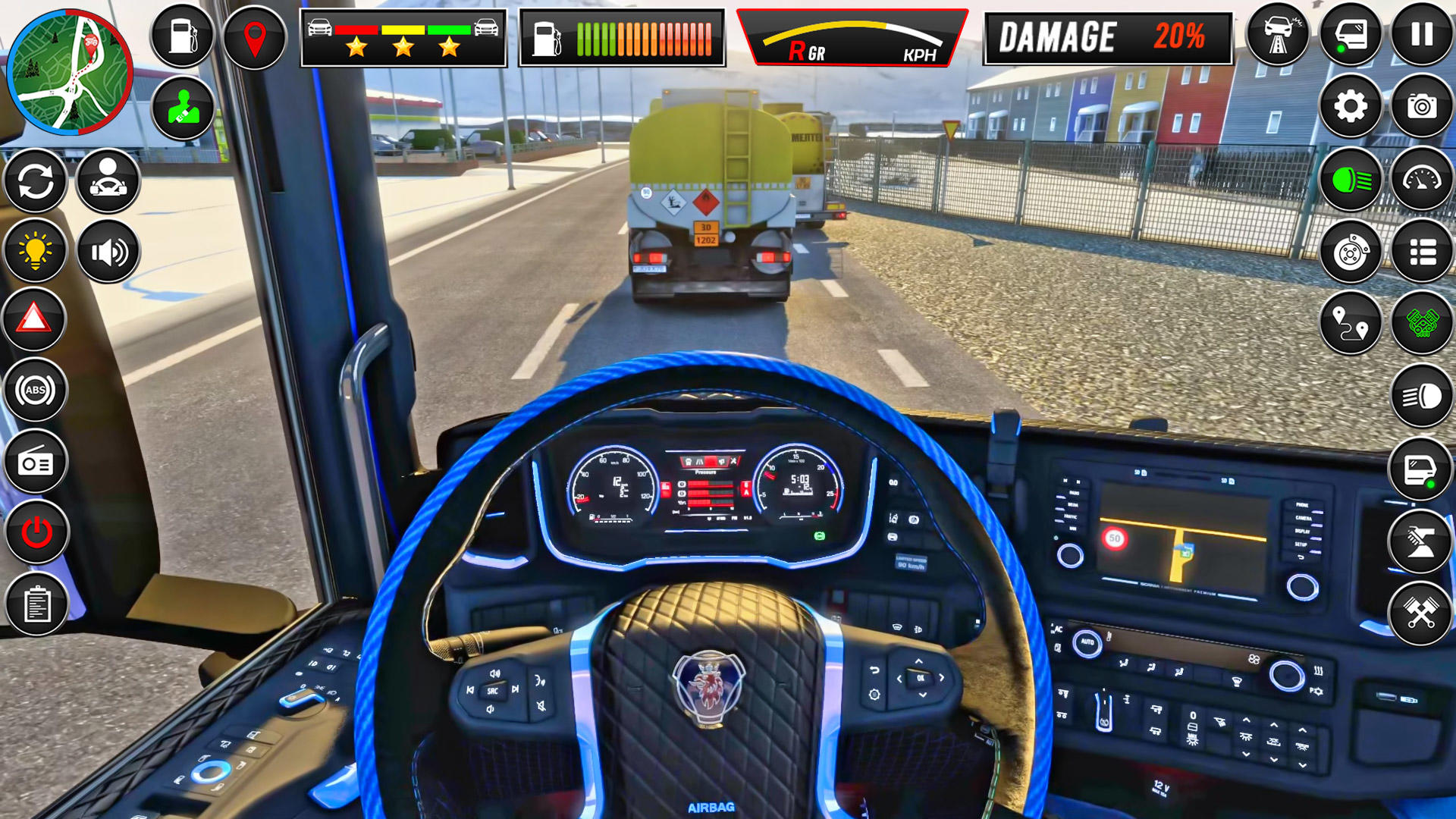 Captura de Tela do Jogo Jogo de transporte de camiões