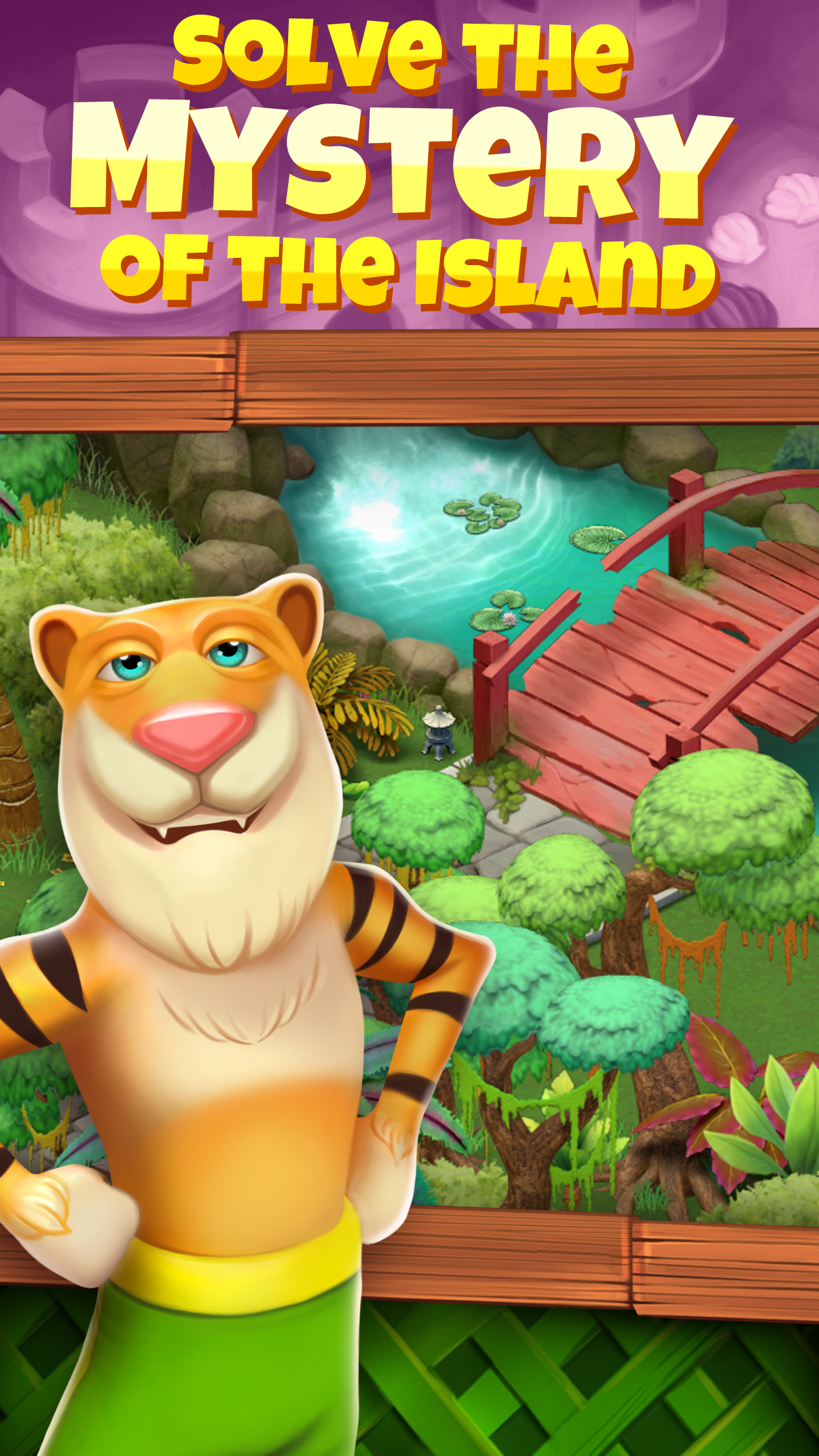 Animal Cove: Solve Puzzles & Customize Your Island ภาพหน้าจอเกม