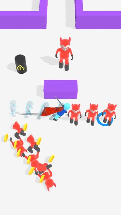 Captura de Tela do Jogo Mr Slice: Ninja Assassin Games