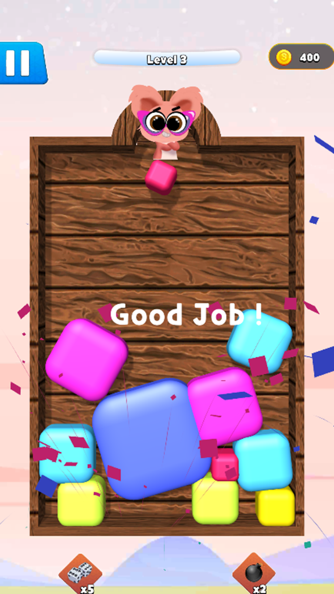 Color Merge Game: 3D Puzzle Game Screenshot