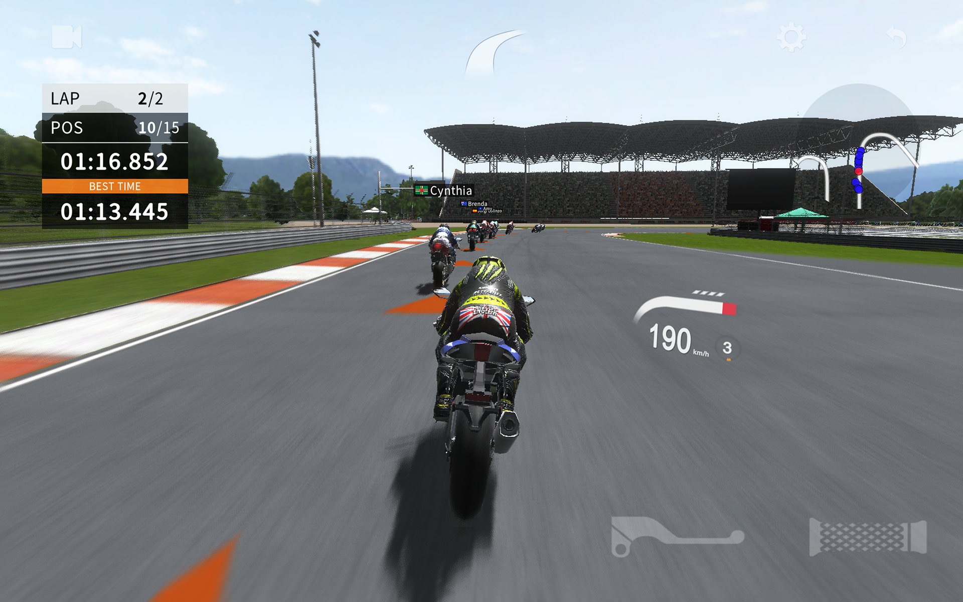 Real Moto 2 Game Screenshot