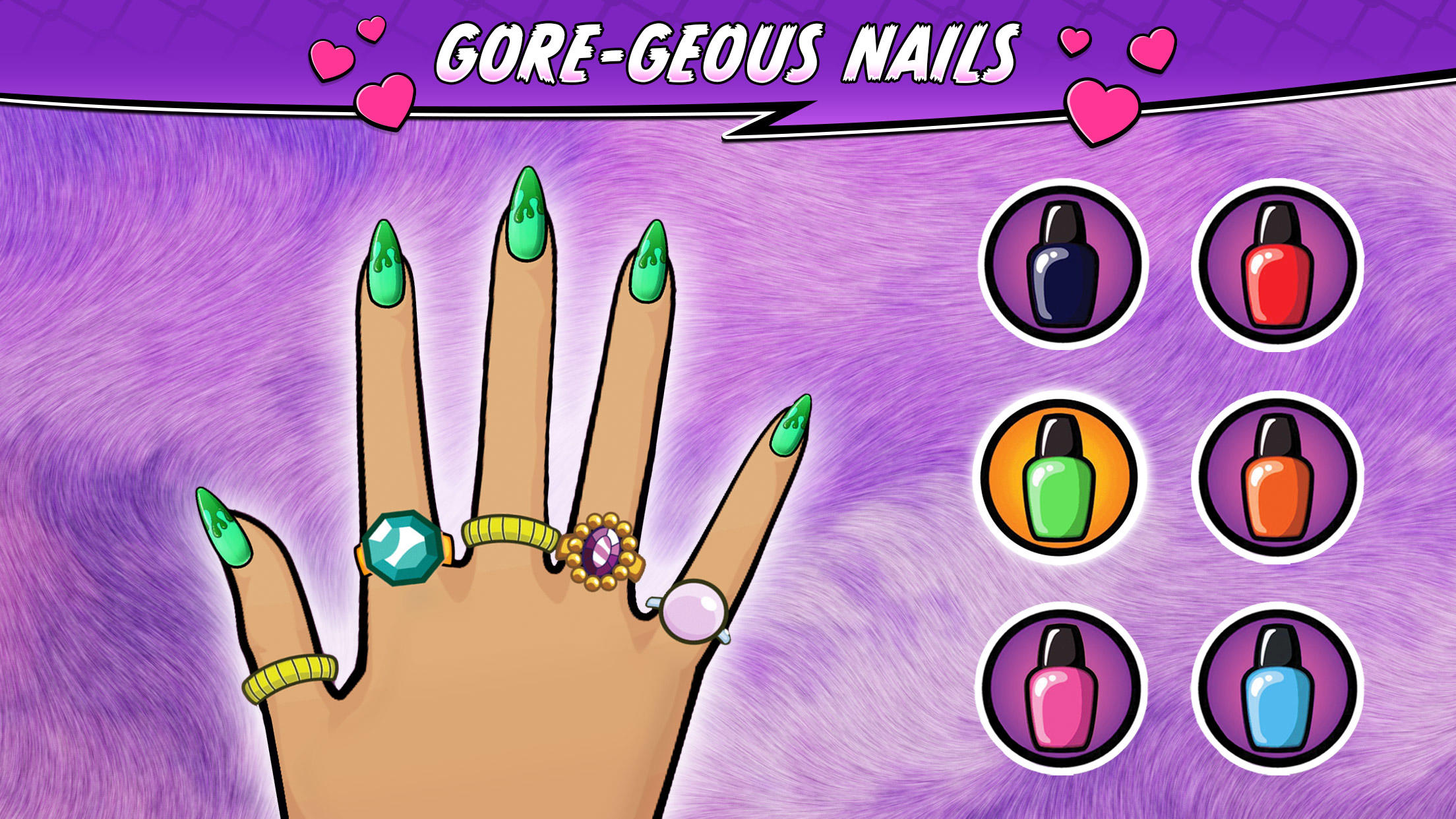 Monster High™ Beauty Salon Game Screenshot