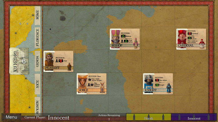 Avignon: A Clash of Popes screenshot game