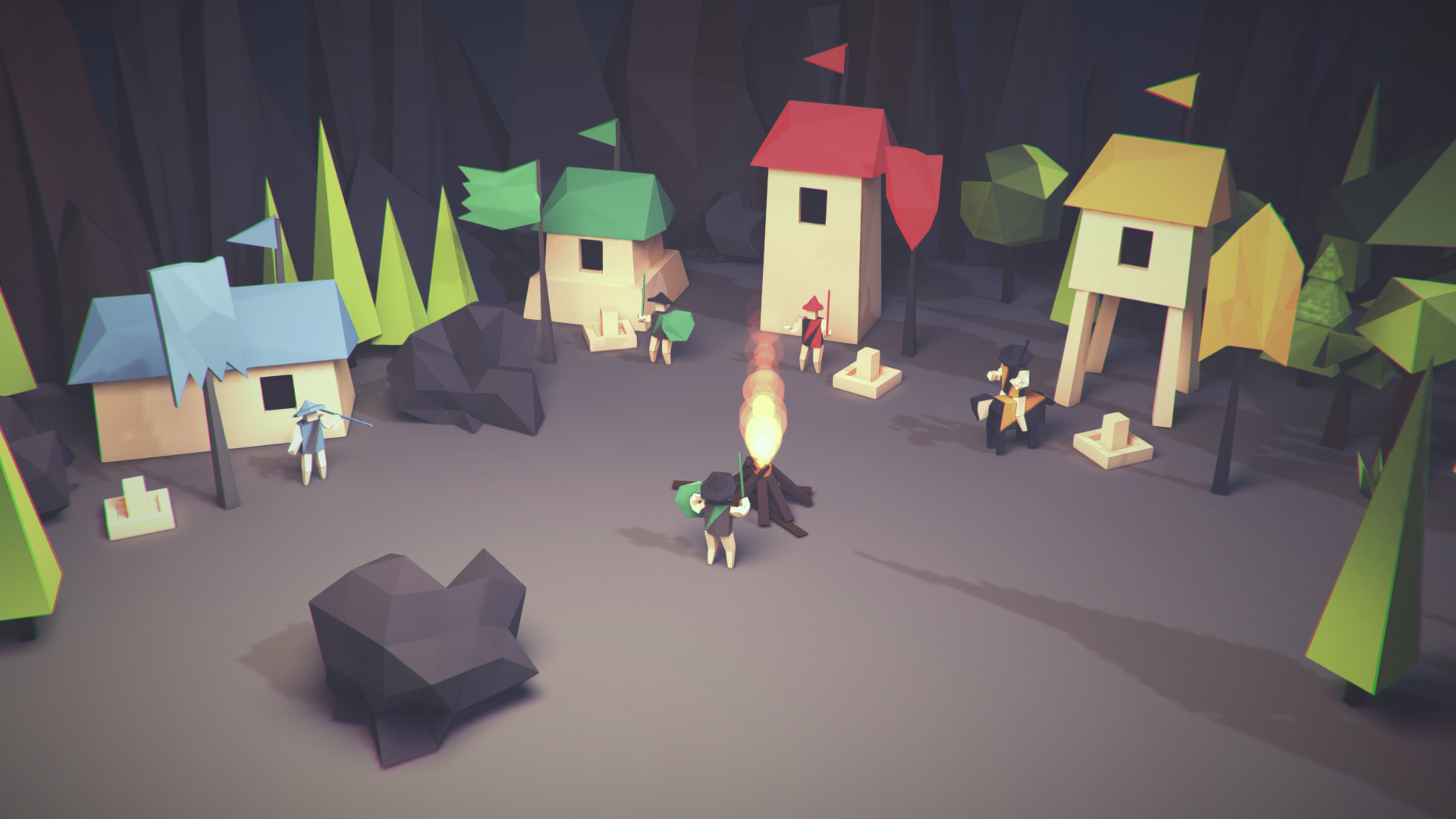 篝火 Game Screenshot