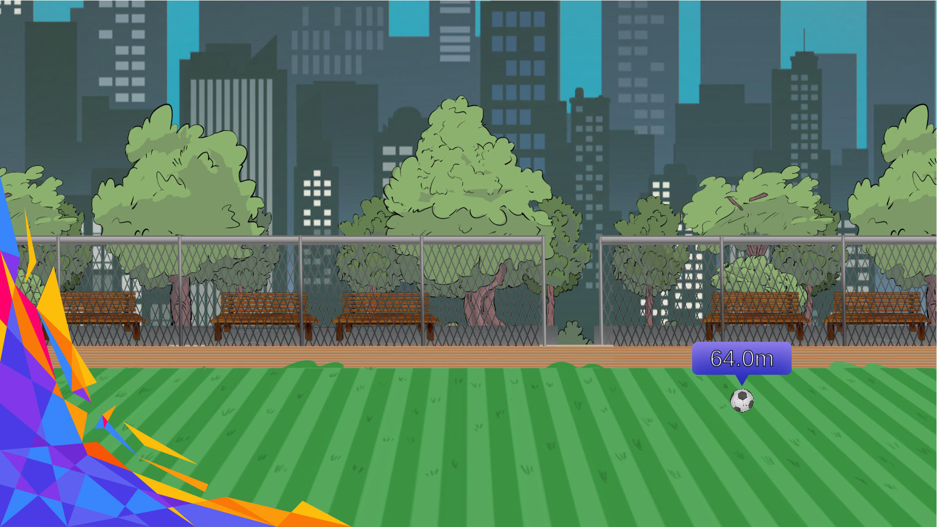 Screenshot of Flick Goalie