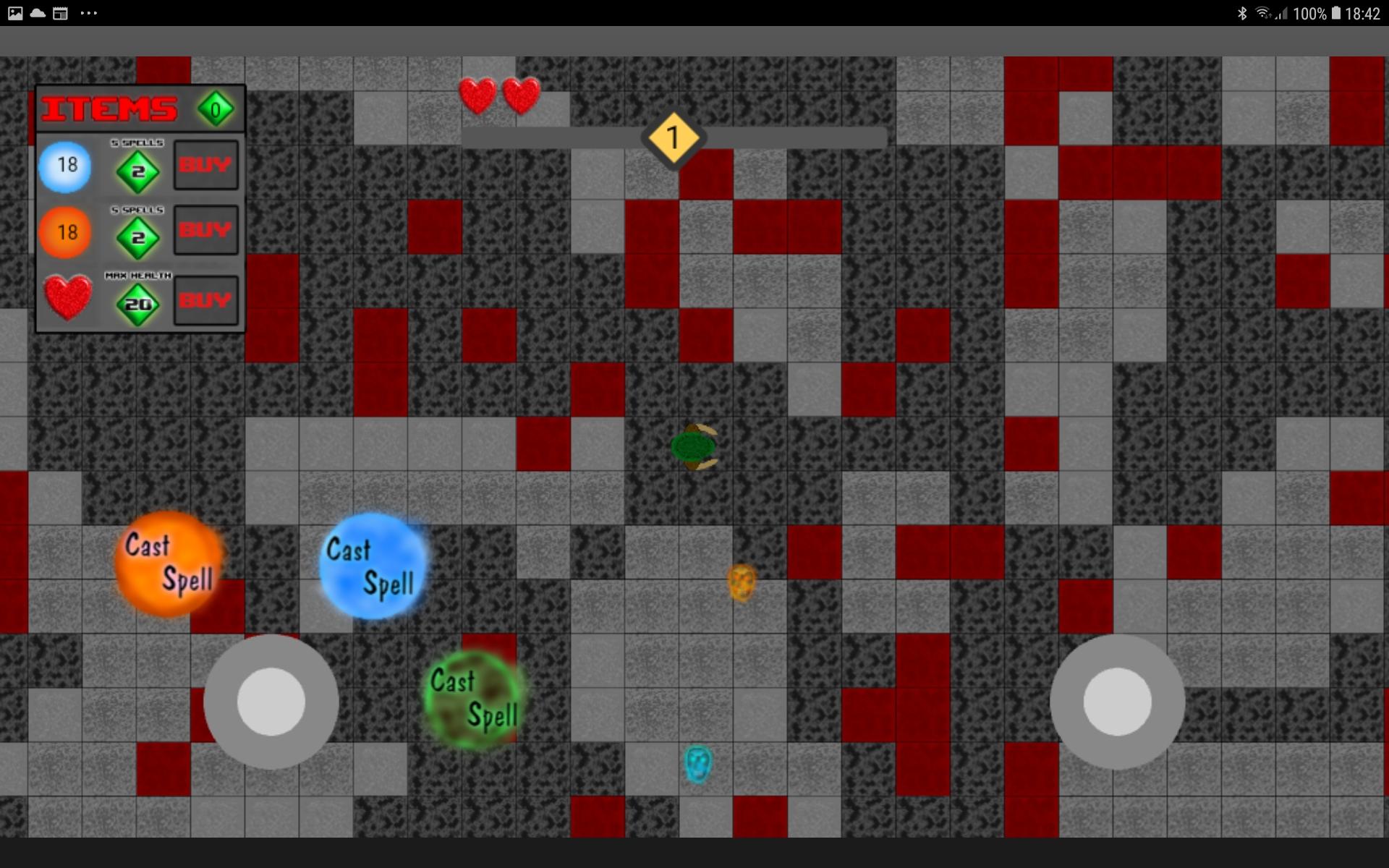 Captura de Tela do Jogo Cave Crawler