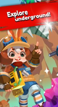 Cuplikan Layar Game Merge Drill - Click & Idle Merge Game