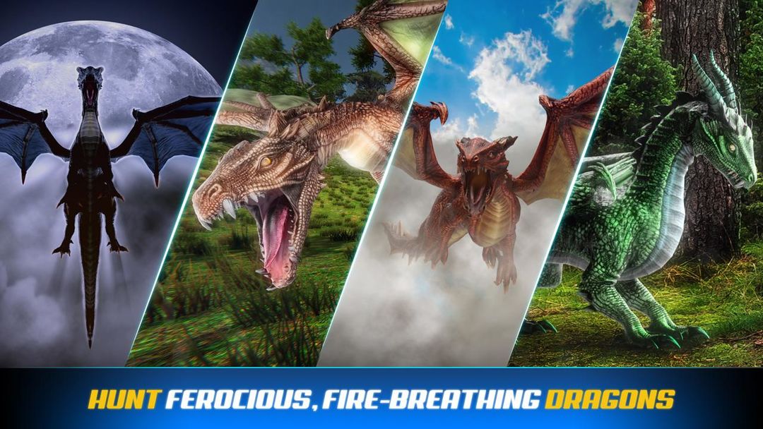 Dragon Hunter 2019 - Real Dragon Games For Free 게임 스크린 샷