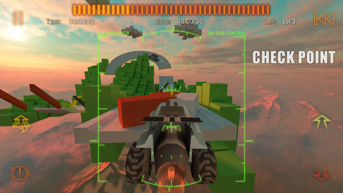 Jet Car Stunts 2 Game Screenshot