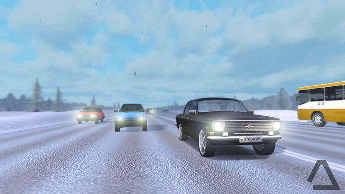 Russian Road Racer Pro screenshot game