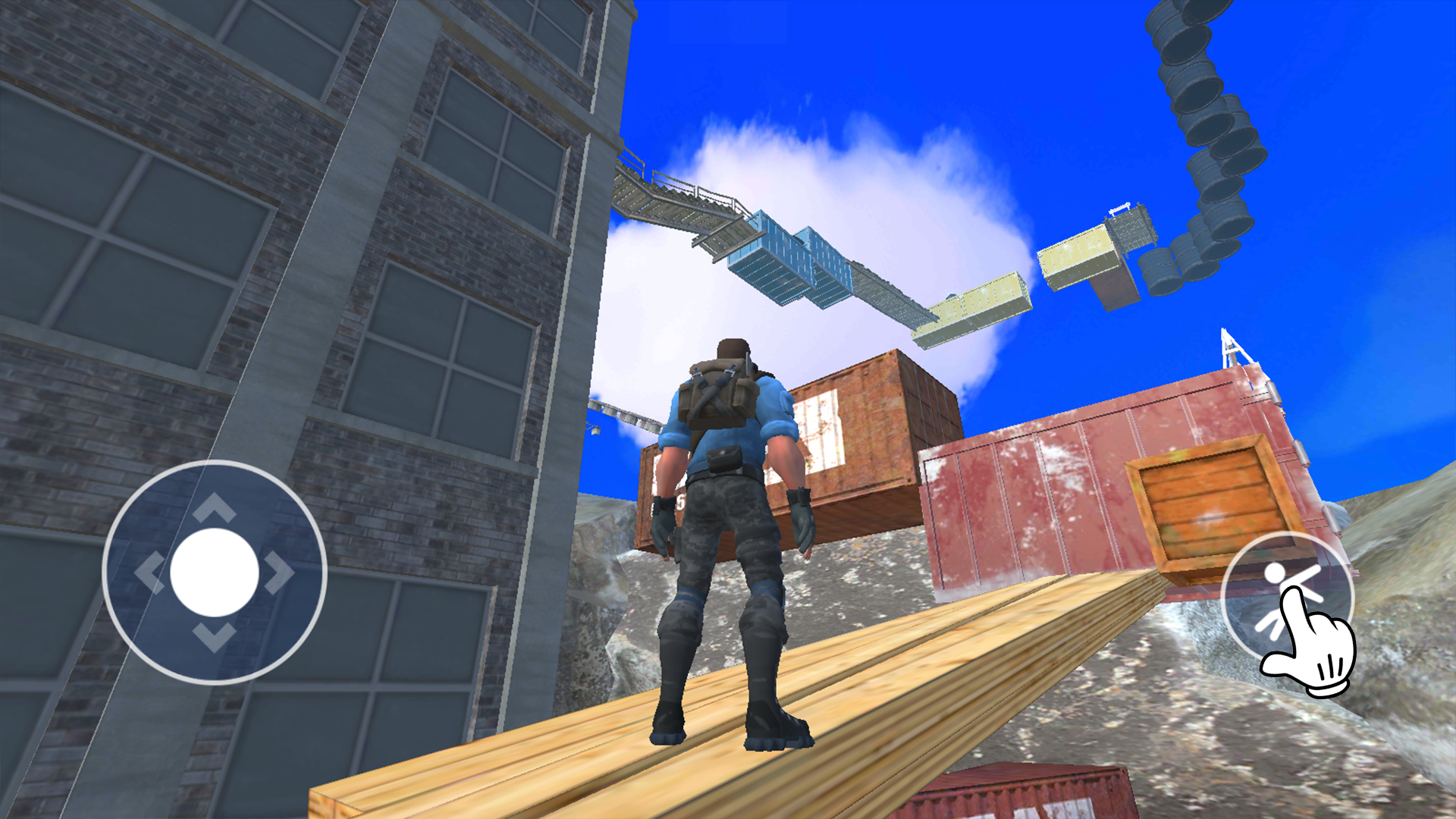 Screenshot 1 of Parkour Up - Hanya Lompat Tinggi 1.2.0