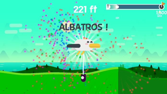 Golf Orbit Game Screenshot