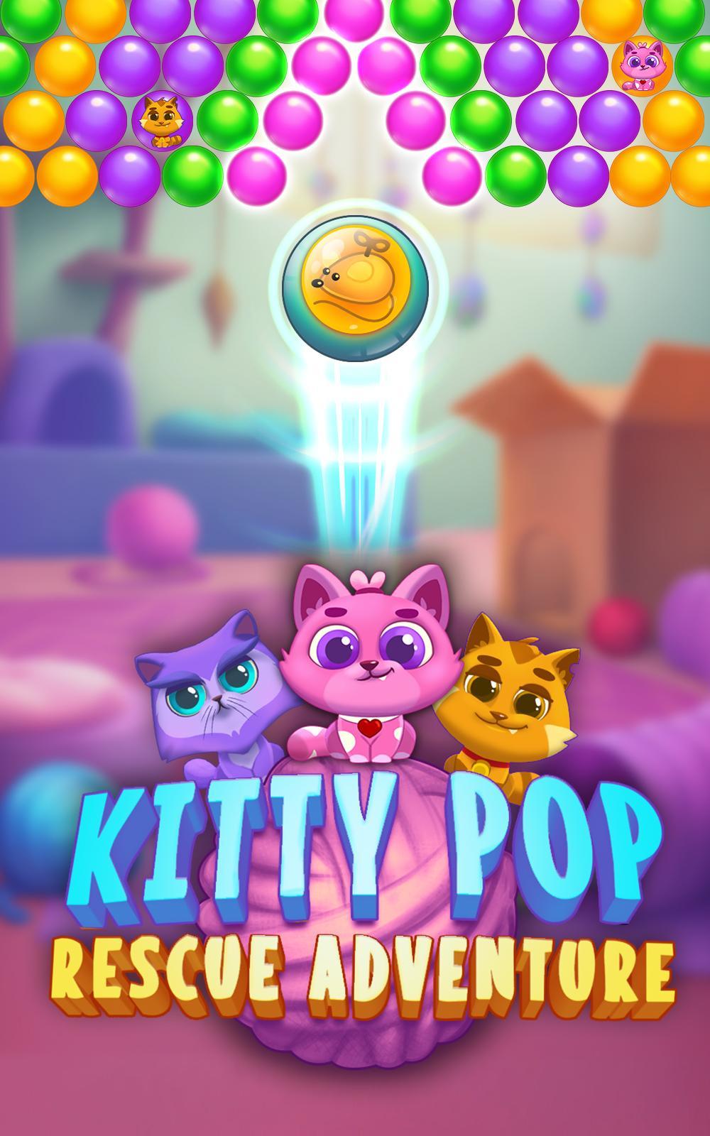 Kitty Pop Rescue Adventure Game Screenshot