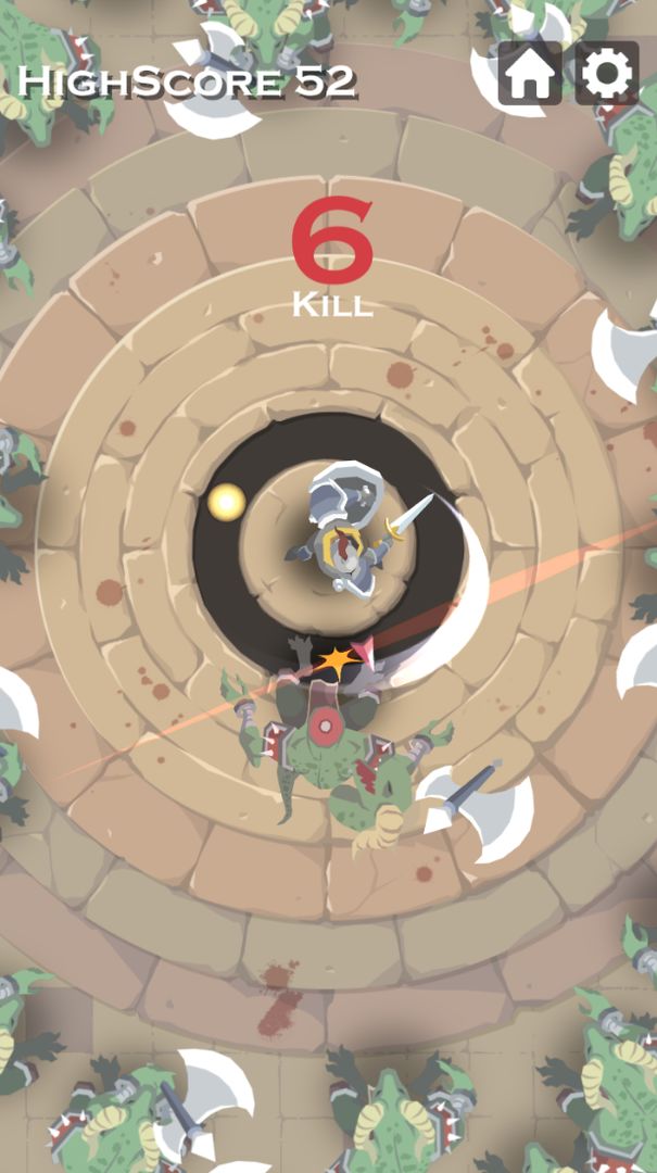 Screenshot of Wheel of Knight
