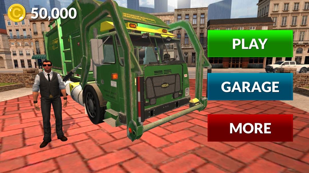 Screenshot of American Trash Truck Simulator