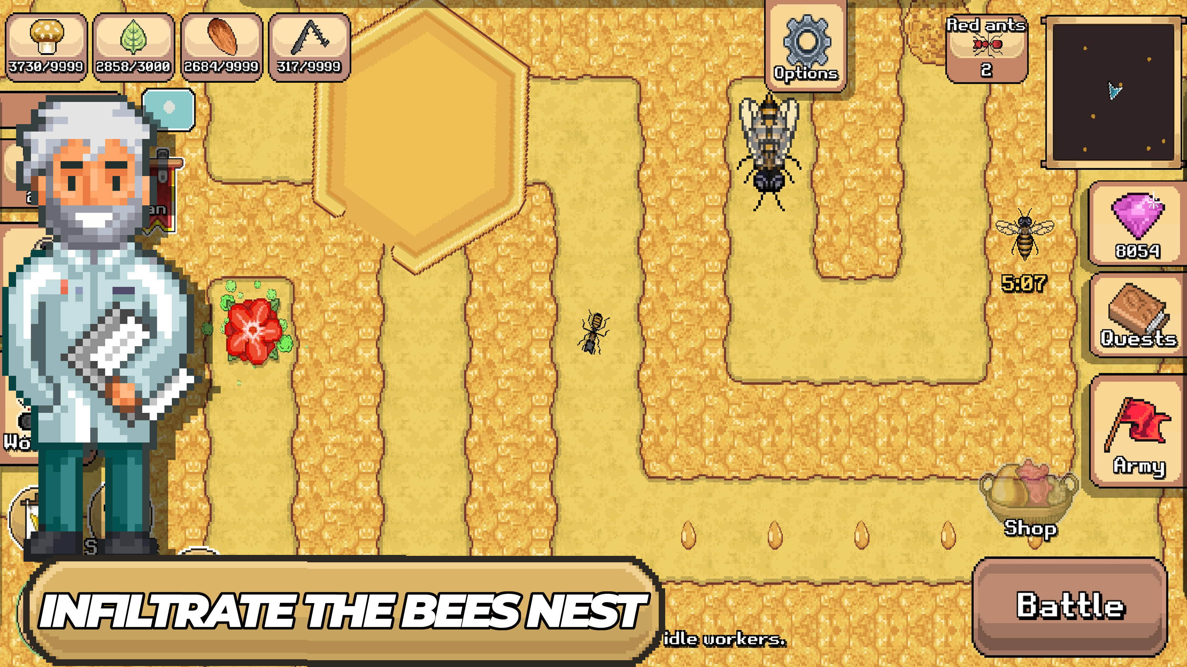 Pocket Ants: Colony Simulator Game Screenshot
