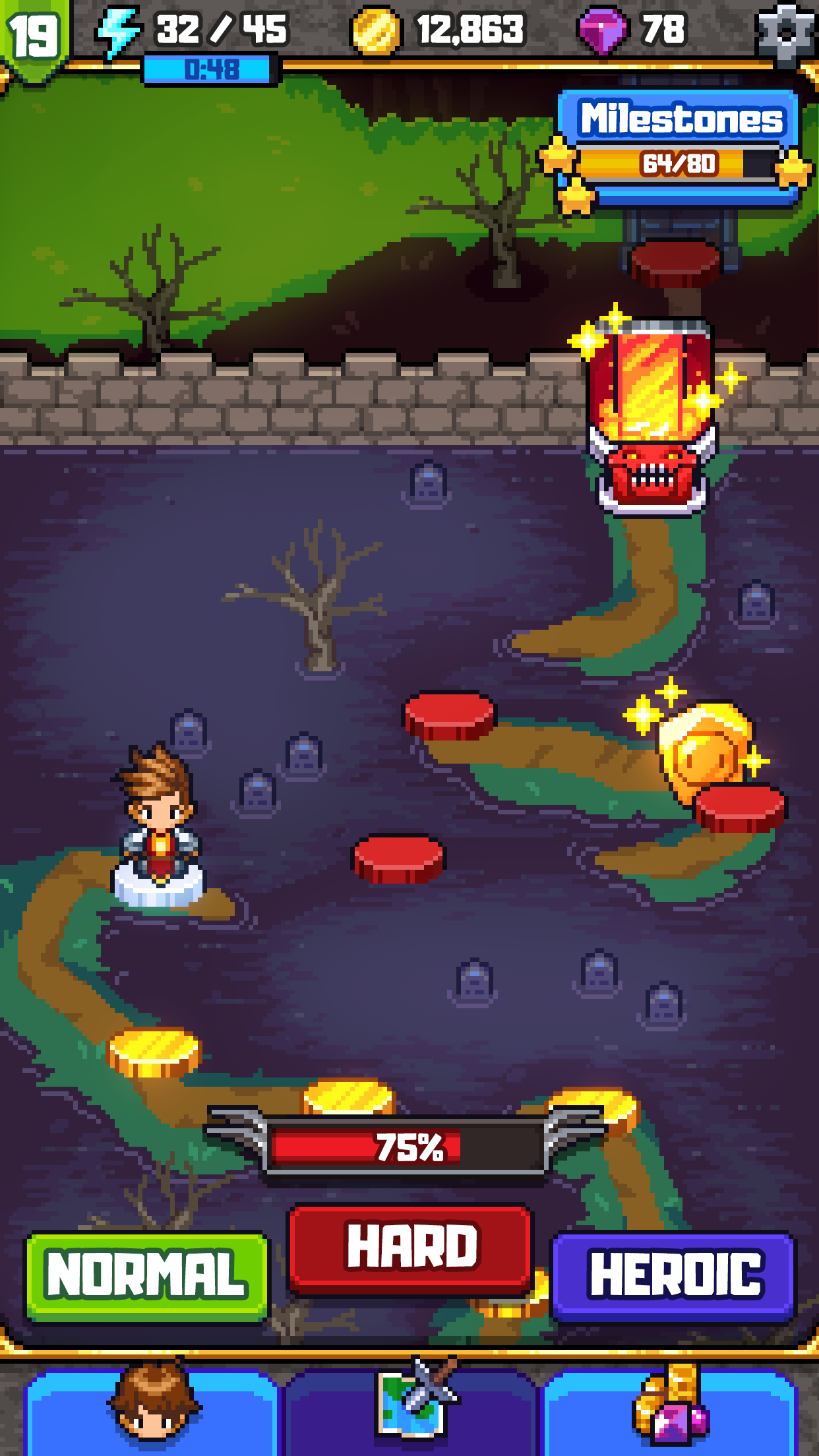 Dash Quest 2 Game Screenshot