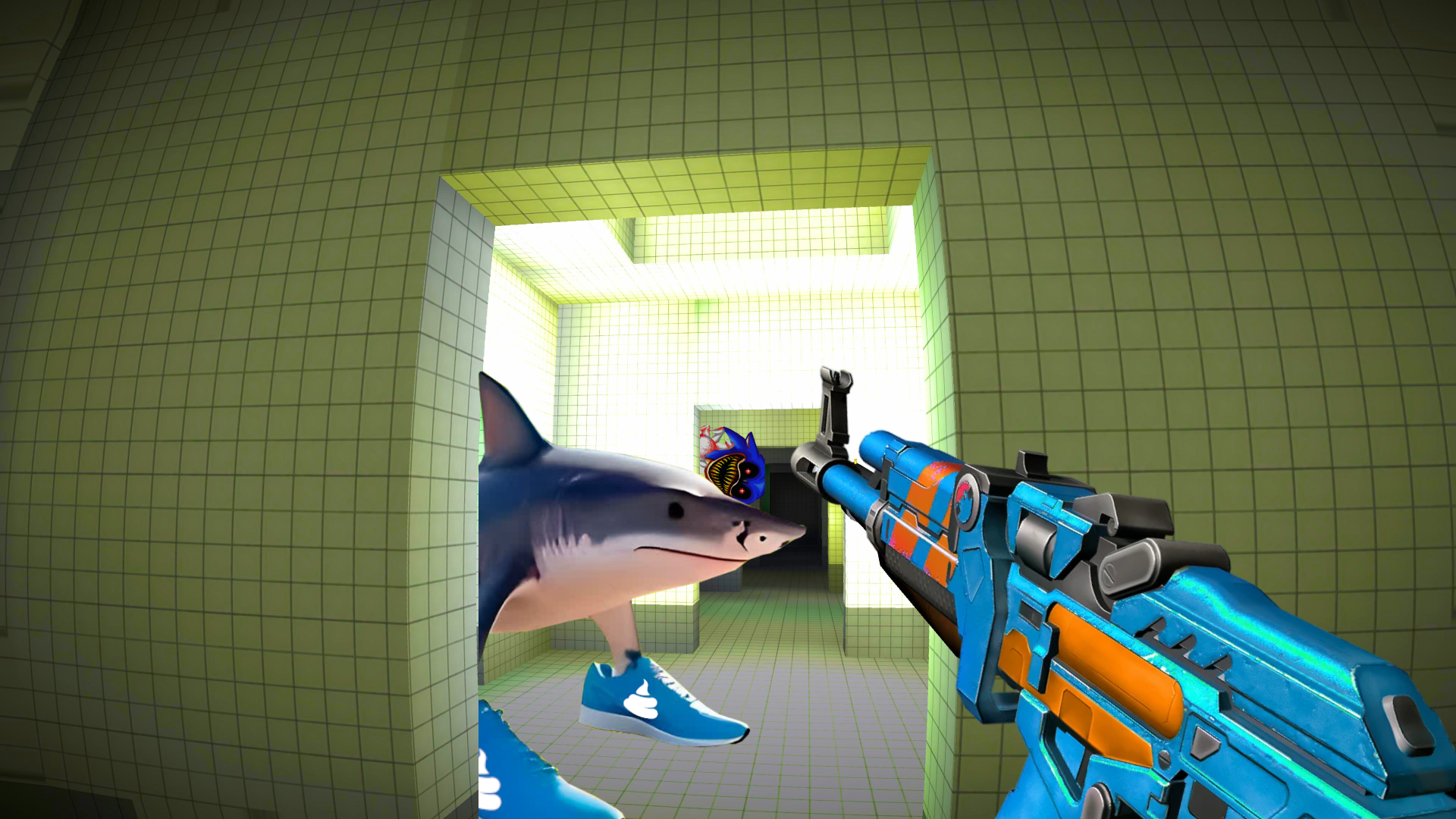 Nextbots backroom Meme Hunters Game Screenshot