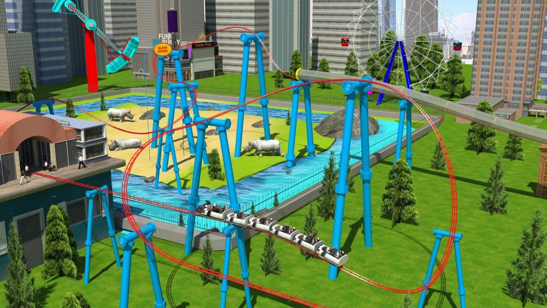 Screenshot of Roller Coaster Games