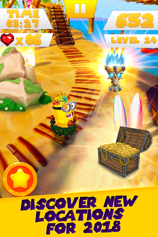 Banana Minion Rush Legends : Adventure 3D Game Screenshot