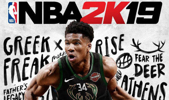 Screenshot of the video of NBA 2K19