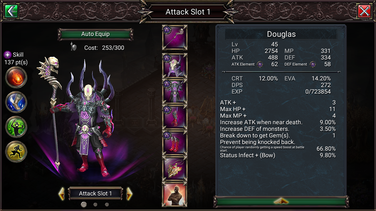 Скриншот игры Fortress Legends