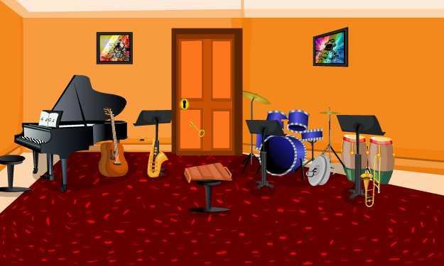 Audio Studio Escape 게임 스크린샷