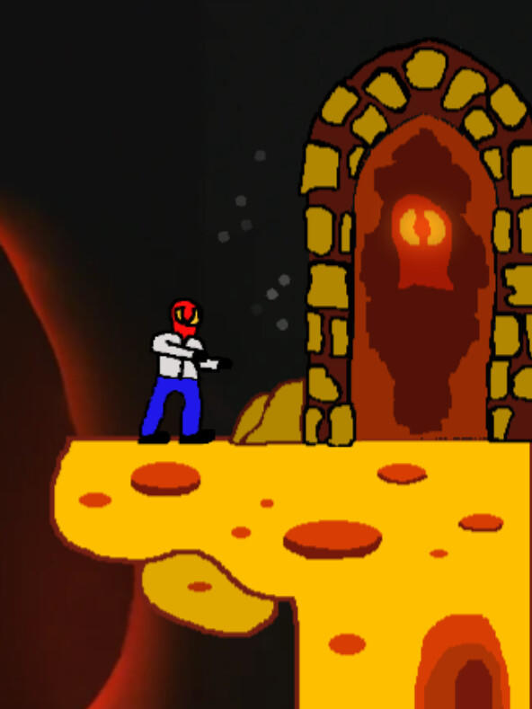 Screenshot of Spider-Guy: Trapped in the Cheese Place