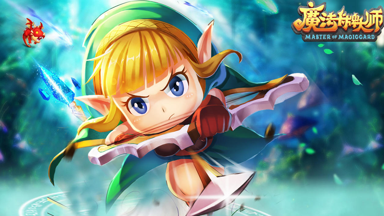 Screenshot of the video of Clash of Magic