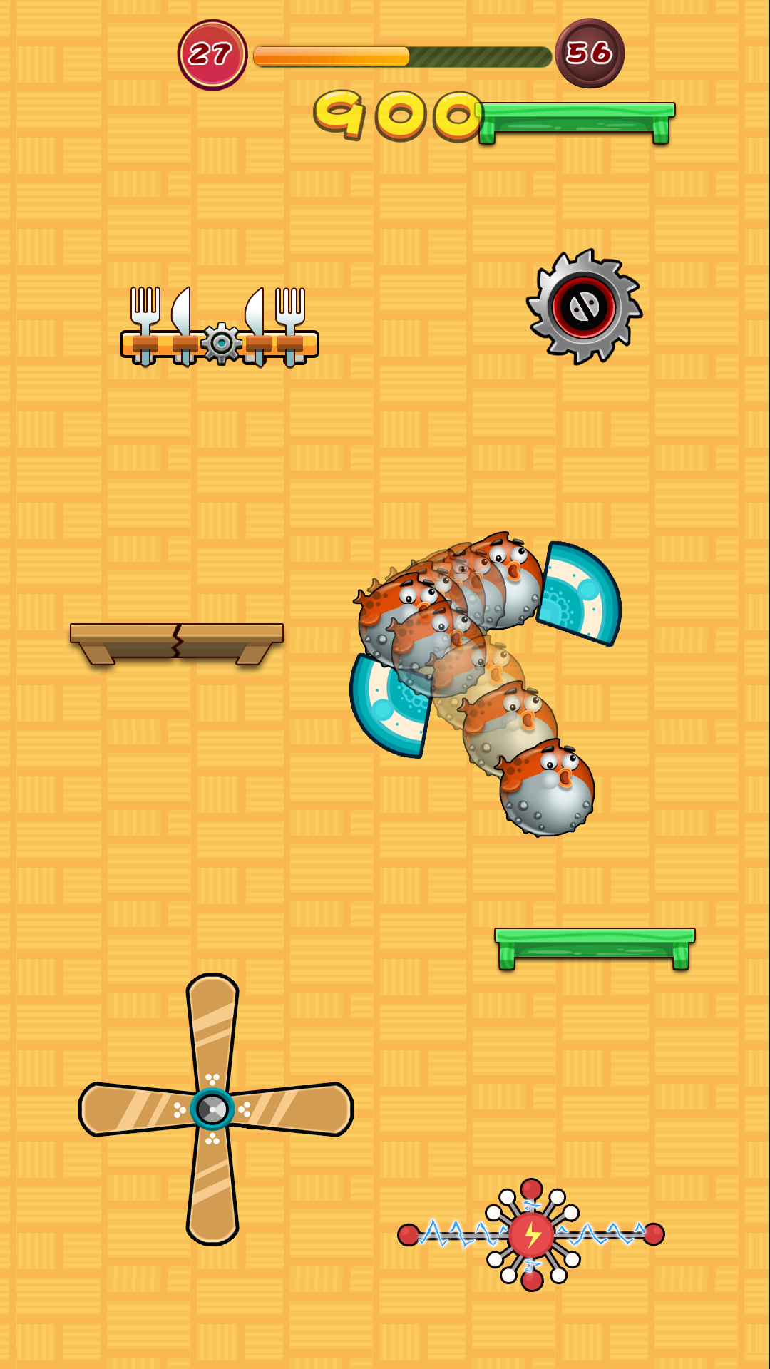 Fish Down – Jump and Fall & Bounce to the Pool Game Screenshot