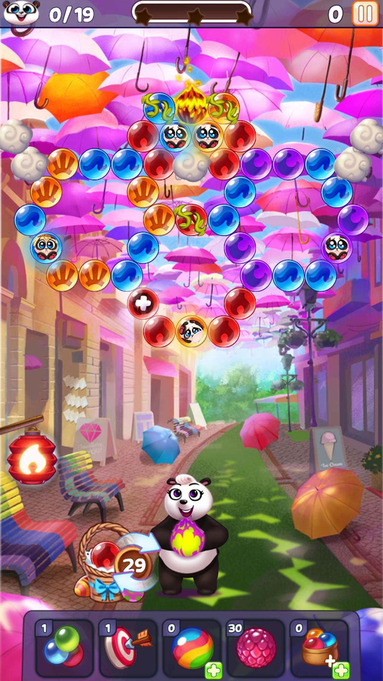 Screenshot of Bubble Shooter: Panda Pop!
