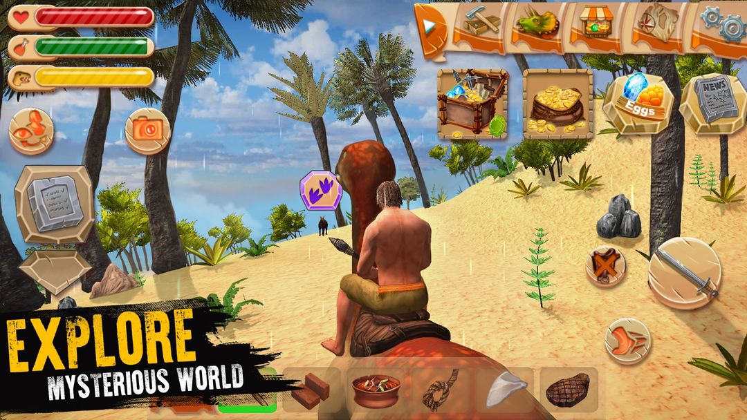 Screenshot of Jurassic Survival Island
