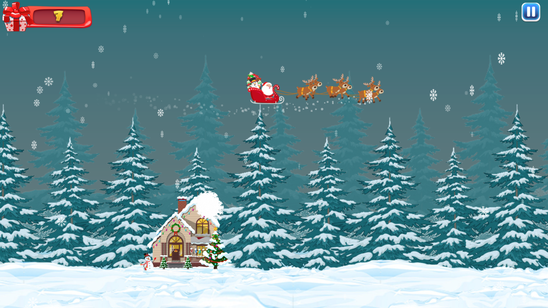 Santa's Gifts Challenge Game Screenshot
