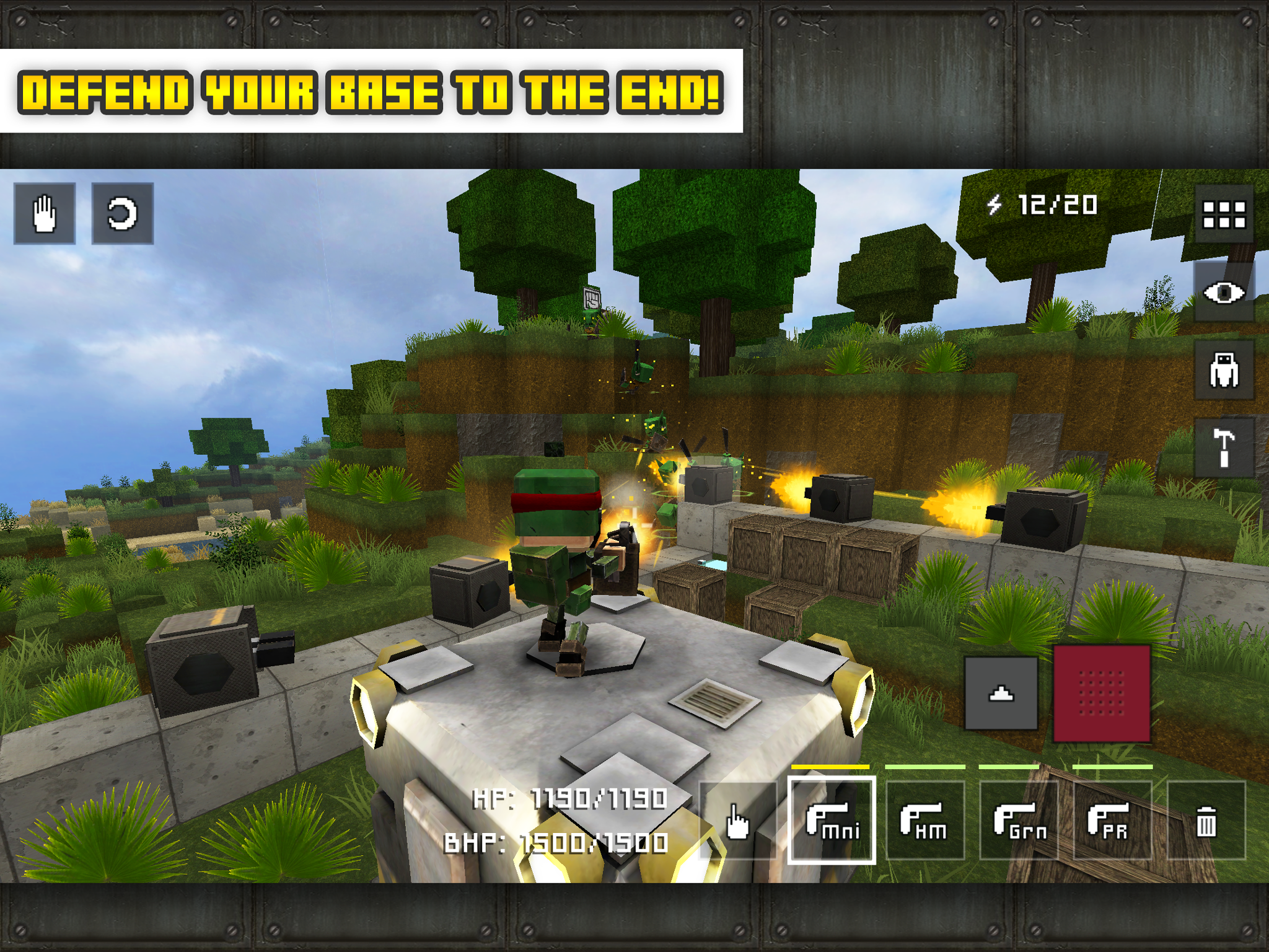 Block Fortress Game Screenshot