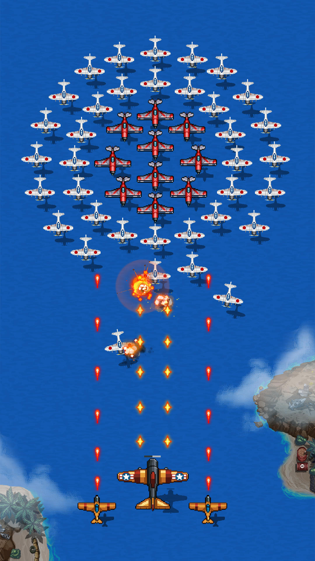 Screenshot 1 of 1945空軍：飛行機シューティングゲーム 13.16
