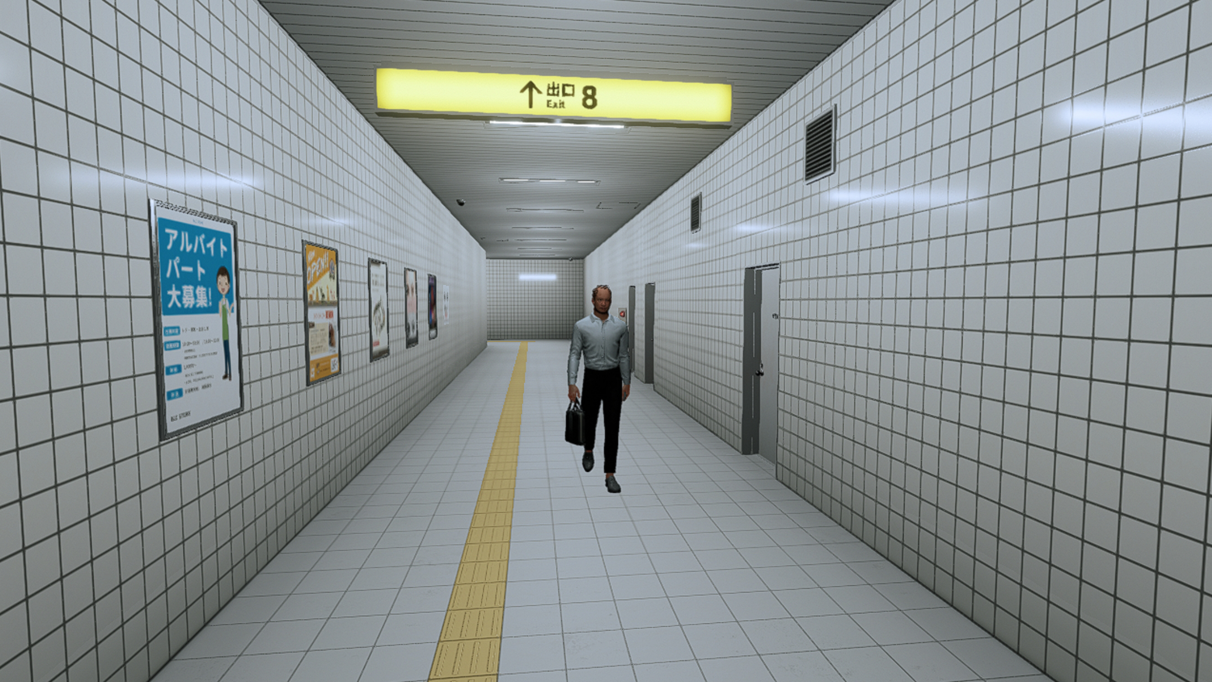 The Exit 8 Game Screenshot