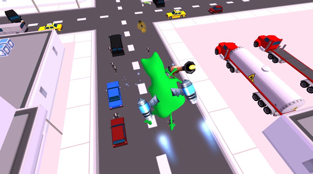 Screenshot of Frog Game Amazing Action
