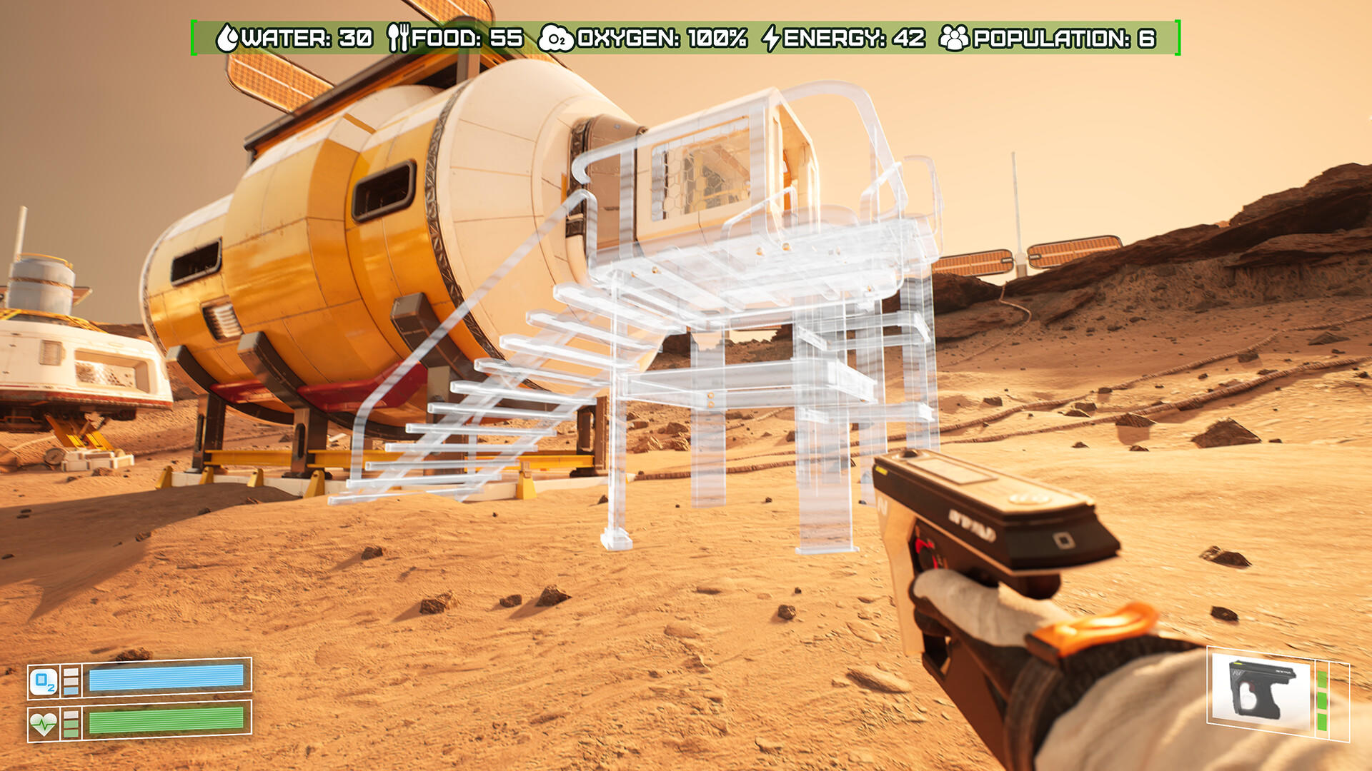Mars Colonization.Survival Simulator screenshot game