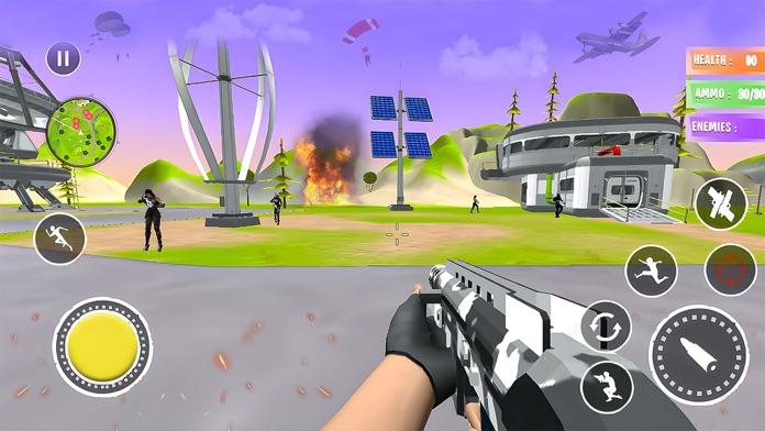 Squad Fight Battle Royale Epic ゲームのスクリーンショット