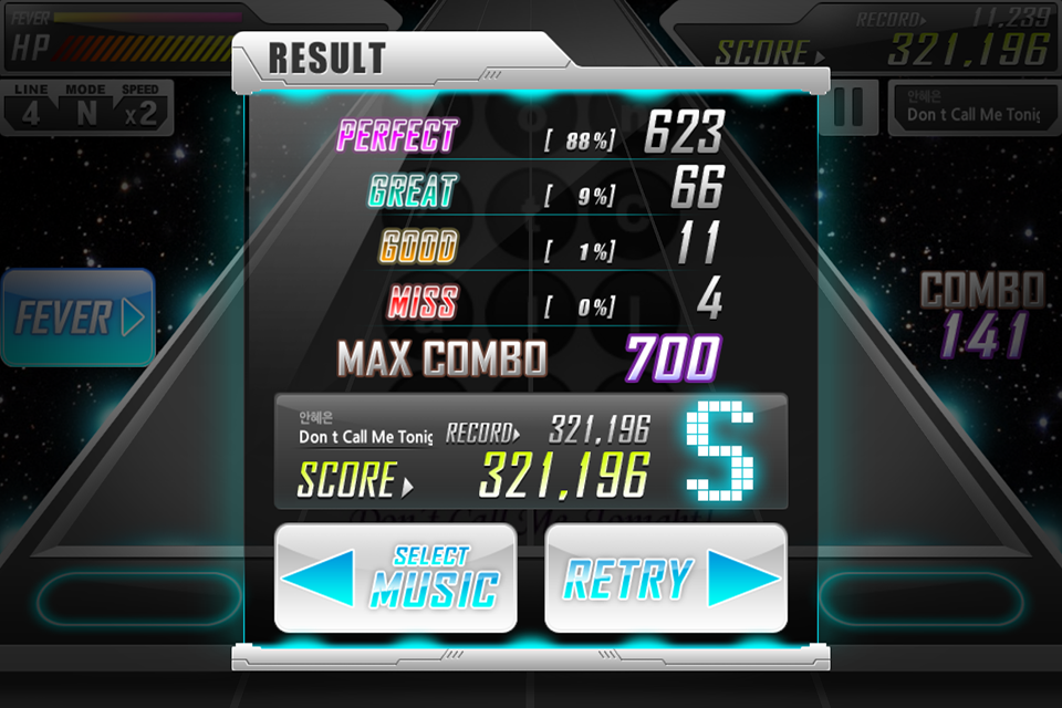 Cuplikan Layar Game BEAT MP3 - Rhythm Game