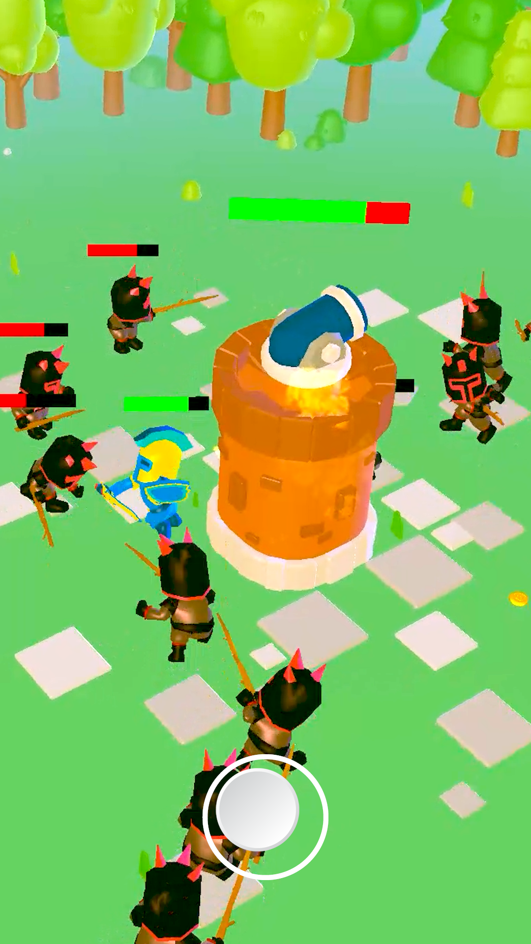 Castle Combat Game Screenshot