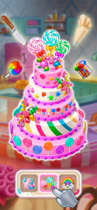 Cake Crack Game Screenshot