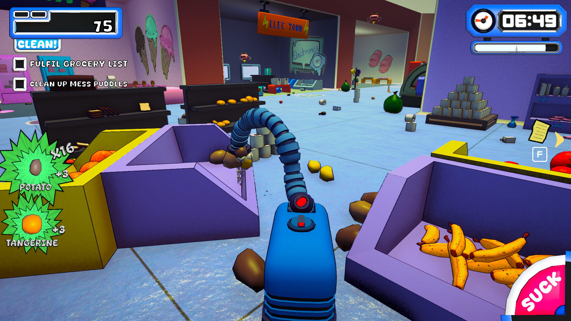 ACUVAC: A Suck and Blow Adventure for Android/iOS - TapTap