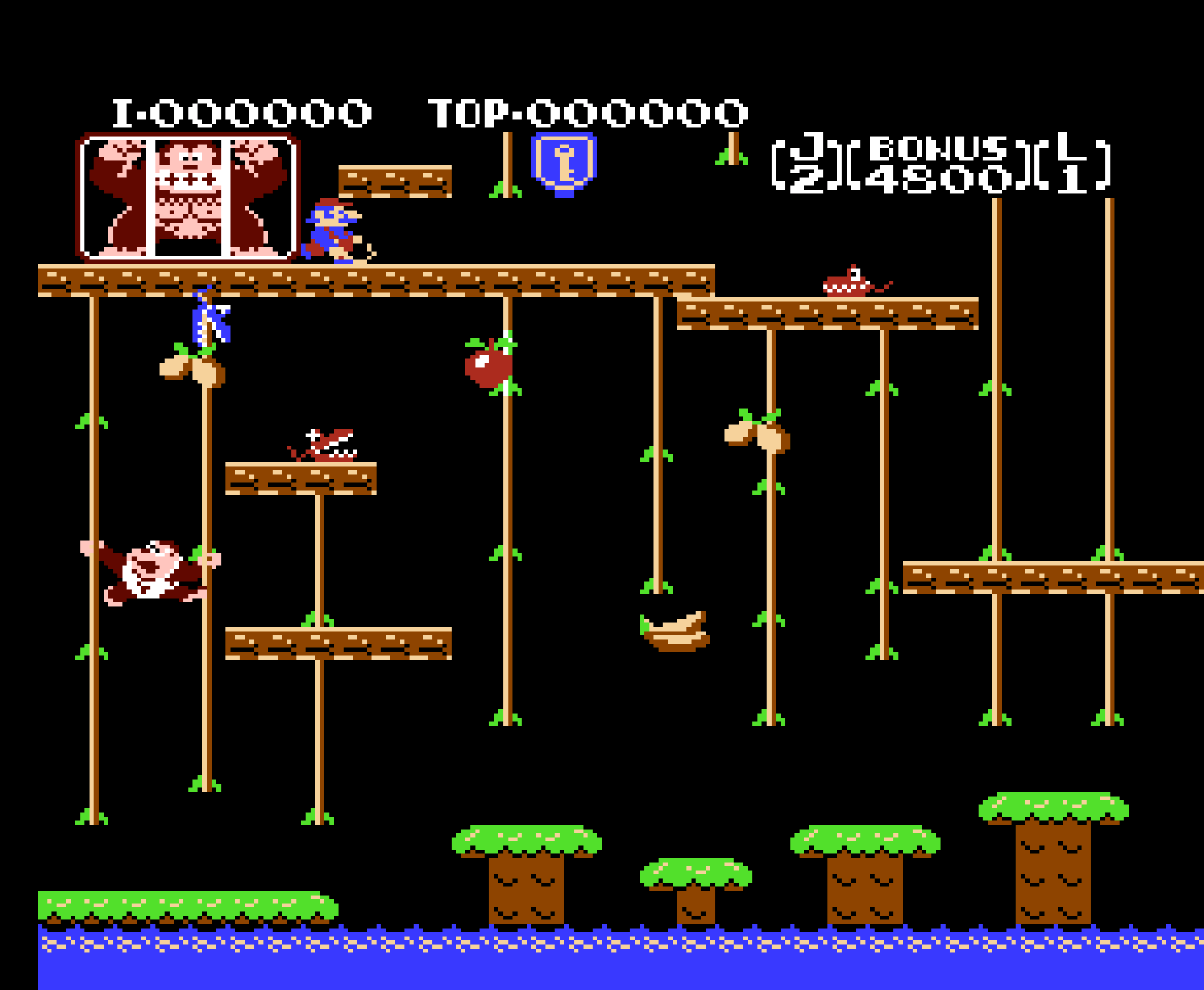 Monkey Kong Classics 게임 스크린샷
